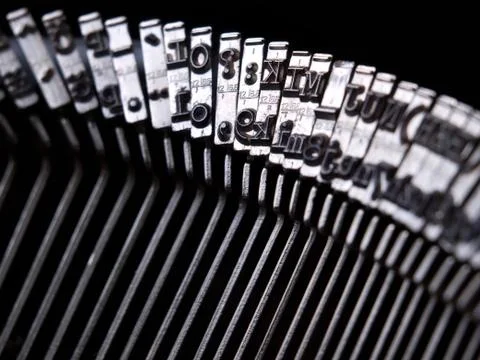 Typewriter Foto stock