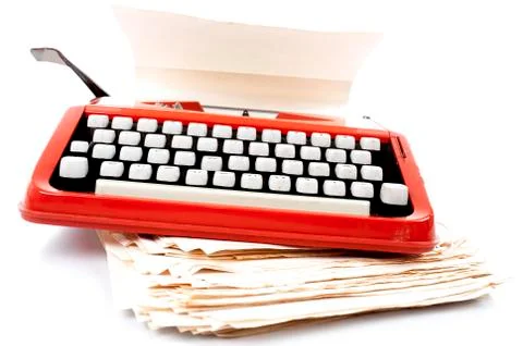 Typewriter Foto stock