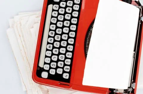 Typewriter Foto stock