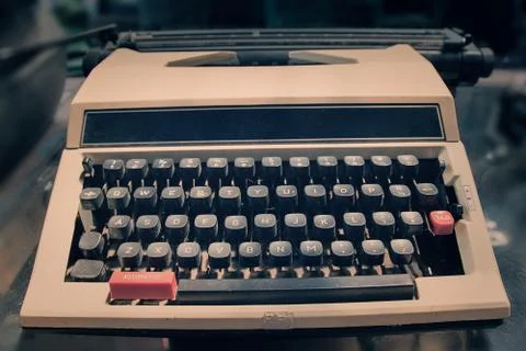 Typewriter Stock Photos