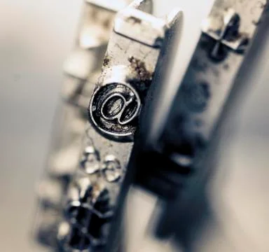 Typewriter Foto stock