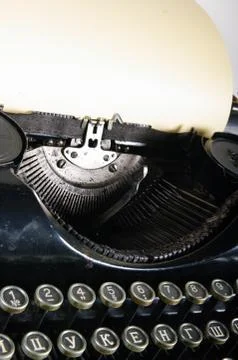 Typewriter Foto stock