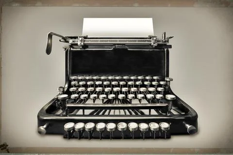 Typewriter 스톡 사진
