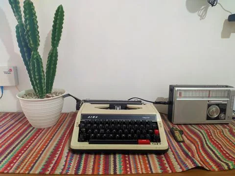 Typewriter Foto stock