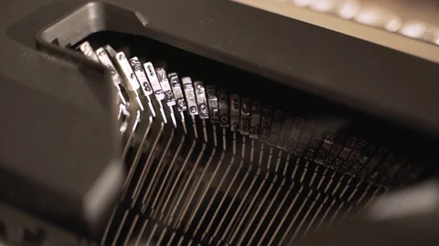 Typewriter Types in Action 動画素材 120312441