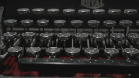 Typewriting Stock Footage 237138939
