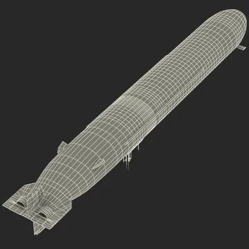 3D Model: Typhoon Class Submarine #90870297 | Pond5