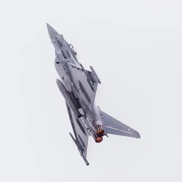 The Typhoon climbs into the sky Stock Photos