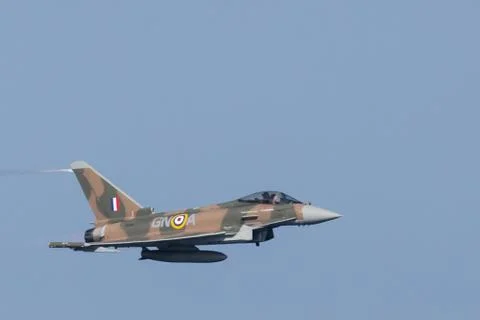 Typhoon Fighter Jet Foto stock