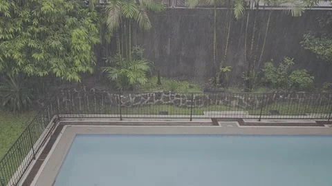 Typhoon Gaemi in Manila, The Philippines Stock Footage 280152556