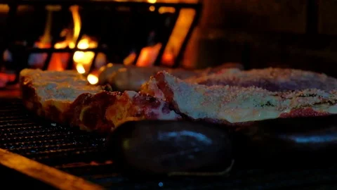 Typical and authentic Argentinian Barbecue Or Asado Video stock 105144157