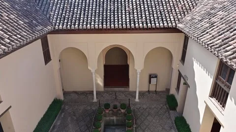 Typical architecture of Granada, Spain Stock Footage 318732708