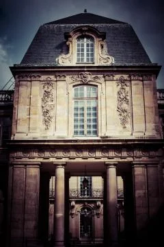 Typical architecture of Paris 写真素材