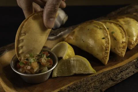 Typical Argentinian meal Stock Photos