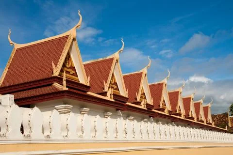 Typical Asian architecture Stock Photos