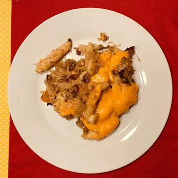 A typical Bavarian meal for dinner Stock Photos