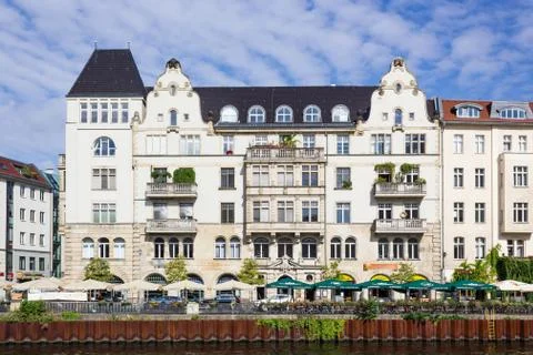 Typical Berlin building Stock Photos