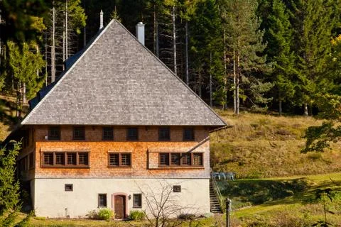 Typical black forest house Stock Photos