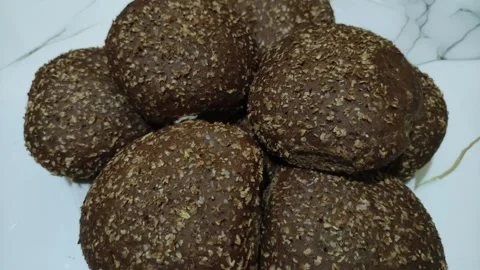 Typical brown bread from Peru. 動画素材 284643822