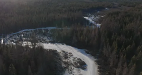 Typical Canadian Spring 2 Stock Footage 267302680