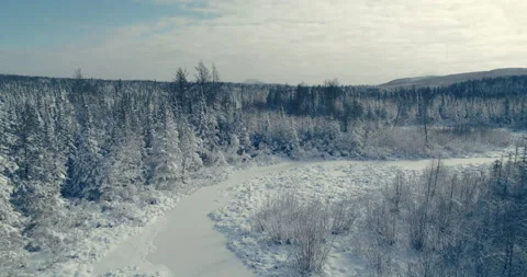 Typical Canadian Winter 10 Stock Footage 258689571