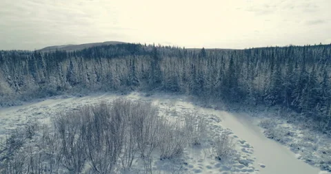 Typical Canadian Winter 11 Stock Footage 258689796