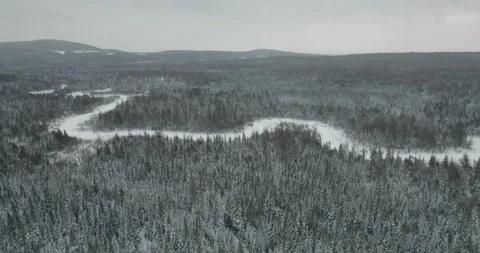 Typical Canadian Winter 59 Stock Footage 263072738