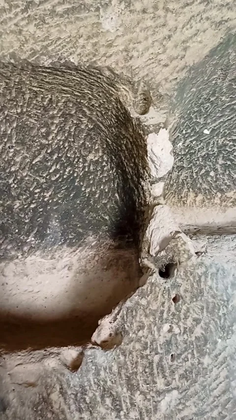 Typical Cappadocia landscape seen during day time. Stock Footage 246983771