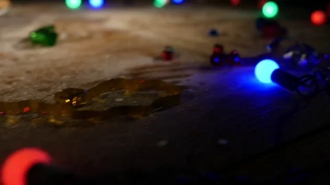 A typical Christmas setting in an average household Video stock 82782287