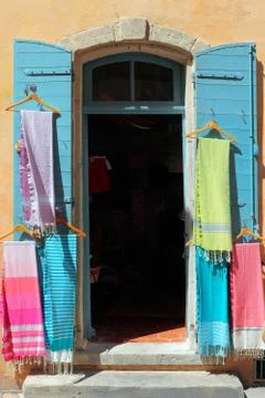 Typical colors of Provence Stock Photos