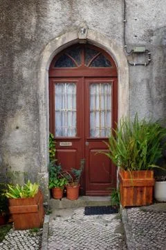 Typical door Stock Photos