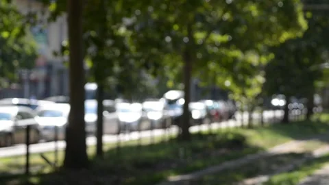 Typical electric tram in Milan Stock Footage 137154514