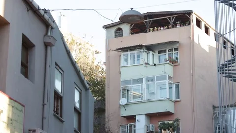 Typical flats in Turkey Stock Footage 69791328