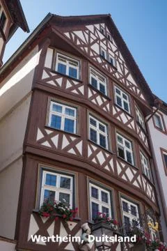 Typical half timbered facade Stock Photos