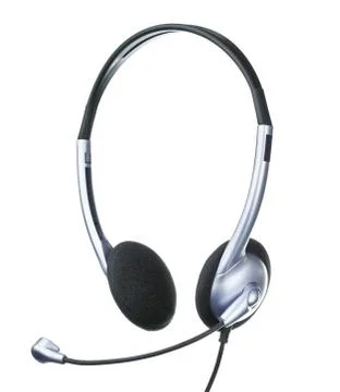 Typical headset Stock Photos