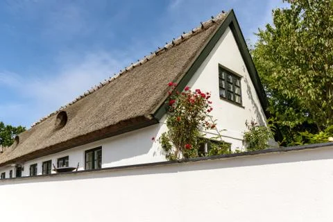 Typical House in Denmark Stock Photos