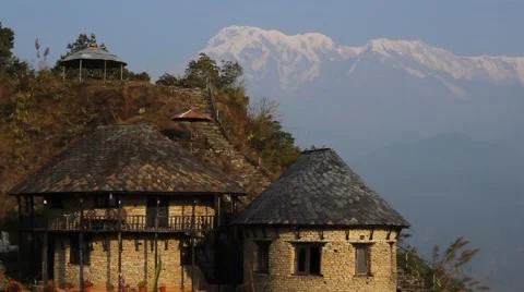 A typical house in the mountains Video stock 57932972