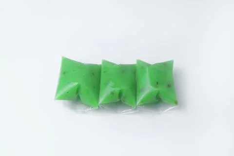 A typical Indonesian snack often called Kue Jentik Manis is a market snack Stock Photos