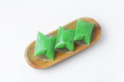 A typical Indonesian snack often called Kue Jentik Manis is a market snack Stock Photos