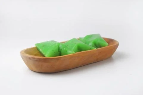 A typical Indonesian snack often called Kue Jentik Manis is a market snack Stock Photos