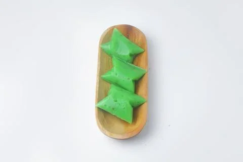 A typical Indonesian snack often called Kue Jentik Manis is a market snack Stock Photos