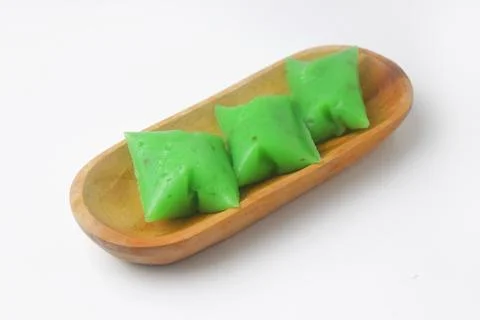 A typical Indonesian snack often called Kue Jentik Manis is a market snack Stock Photos