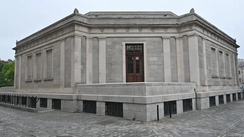 Typical Irish architecture of Dublin Stock Footage 278894188