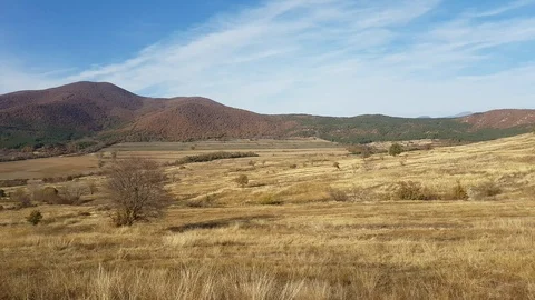 Typical landscape in Bulgaria Vídeos de archivo 97848490