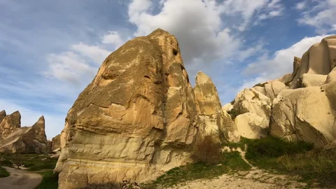Typical landscape in Cappadocia. Vidéo 242035910