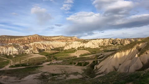 Typical landscape in Cappadocia. 動画素材 242115000