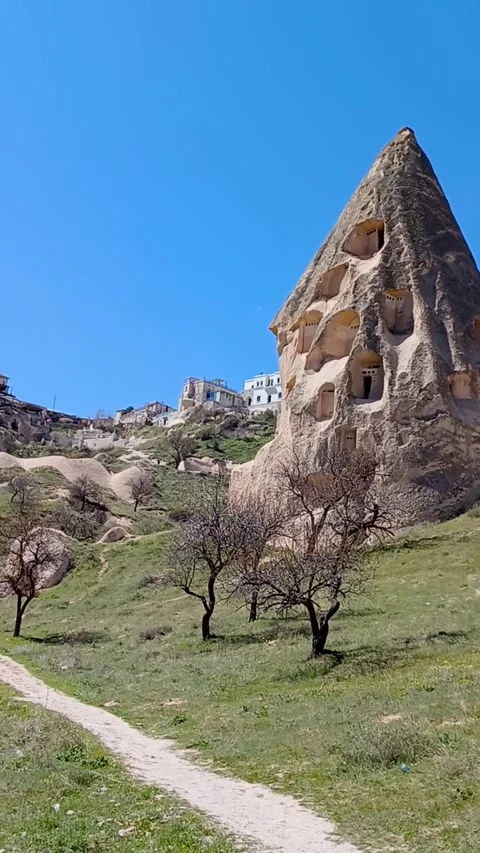 Typical landscape in Cappadocia. Vidéo 246825499