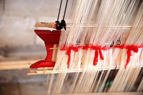 Typical loom-laos Stock Photos