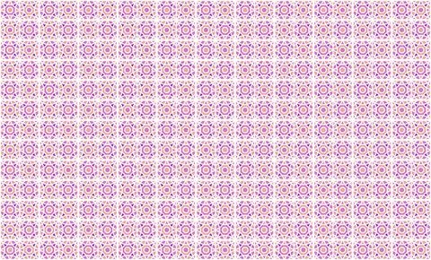Typical Middle Eastern mosaic motif design イラスト素材