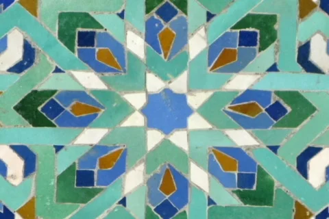 Typical moroccan pattern 스톡 동영상 233524